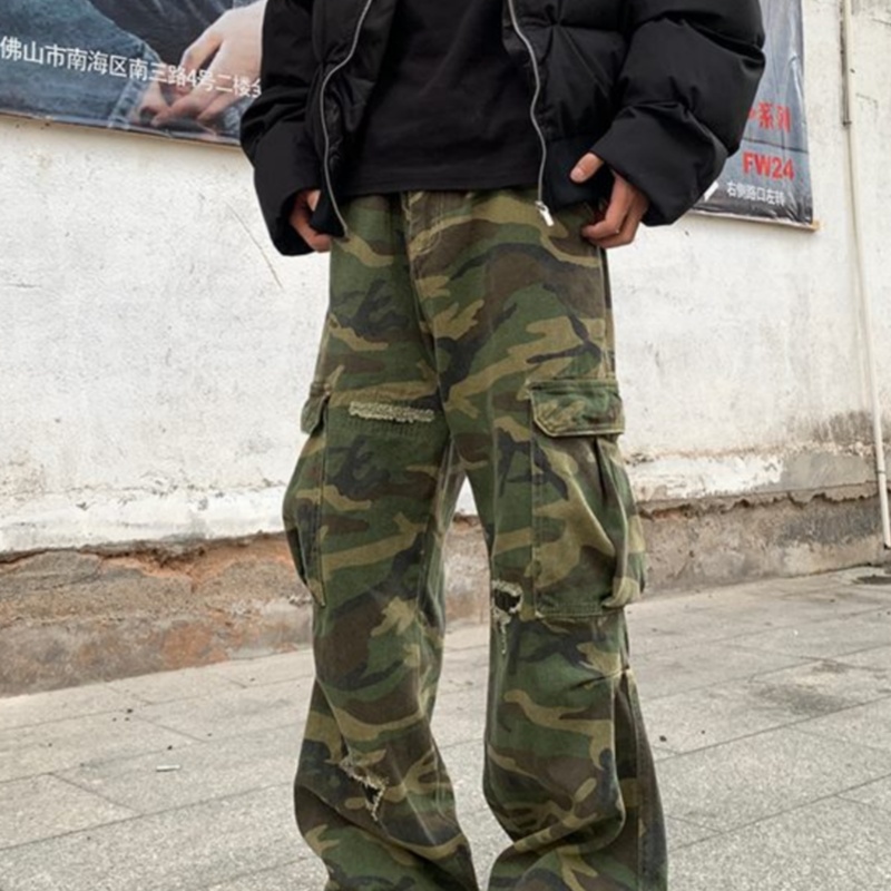Straight-leg Slightly Flared Jeans For Men And Women