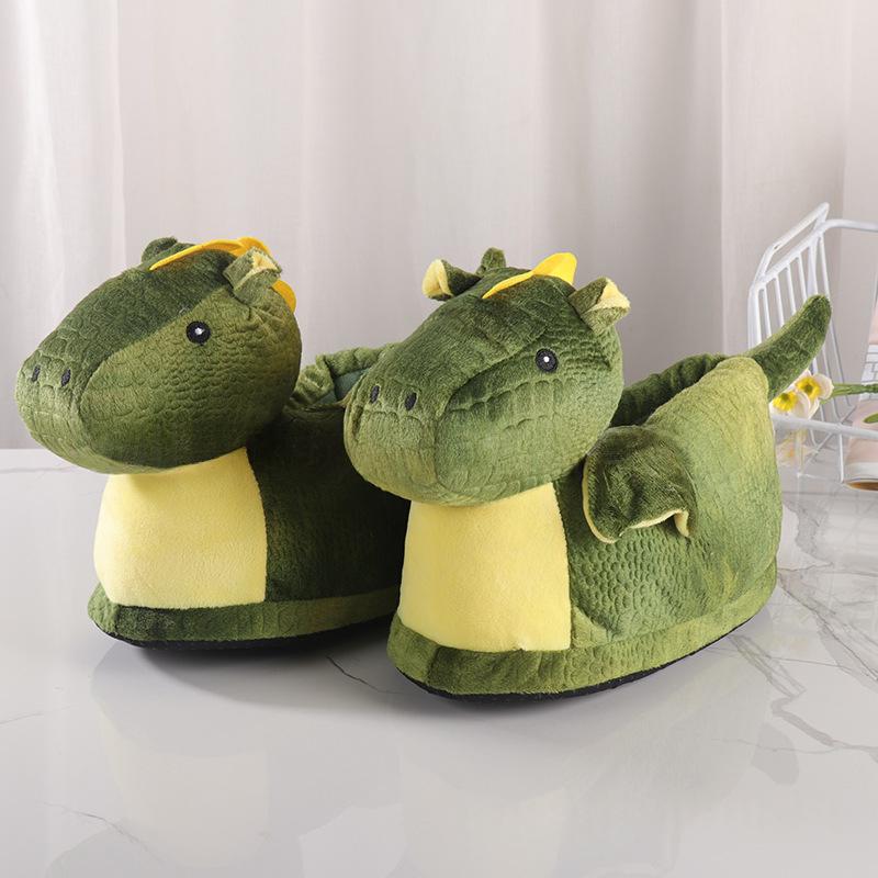 Cute Soft Cute Corgi Slippers Animal Home Plush Cotton Shoes