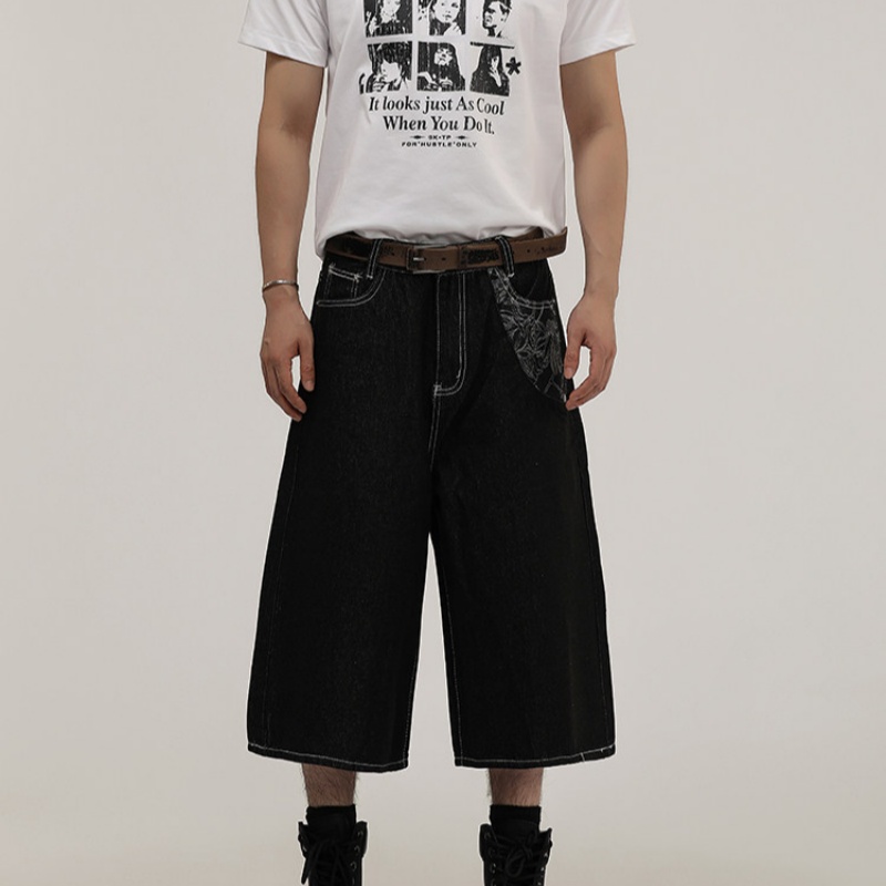 Mens And Womens Loose-fitting Street-style Shorts