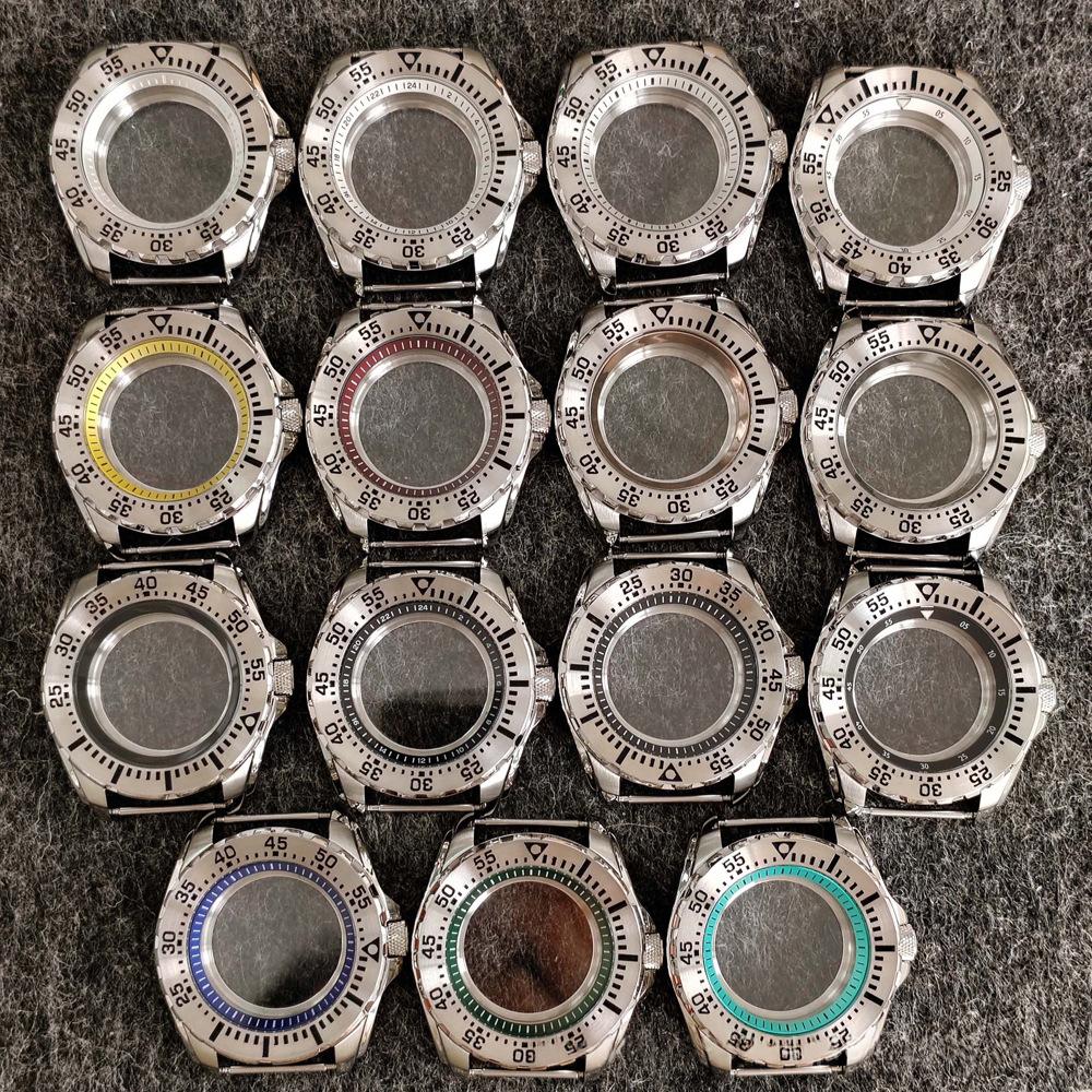 44mm Large Stainless Steel Component - Durable Metal Replacement Part for Watch Case or Industrial Use