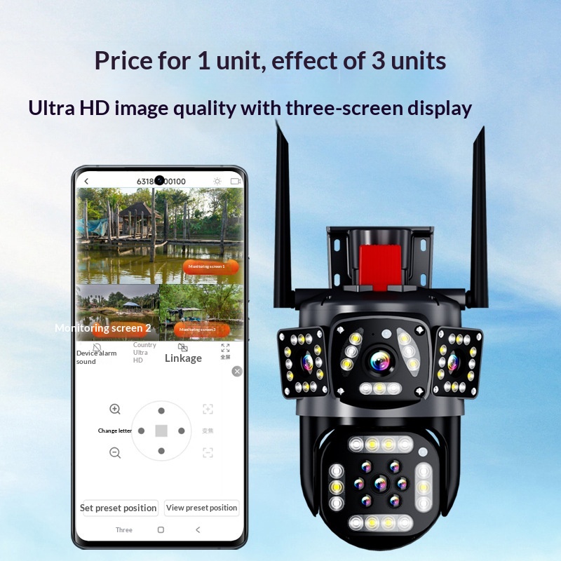 High-definition Outdoor Waterproof Wireless WiFi Security Surveillance Camera