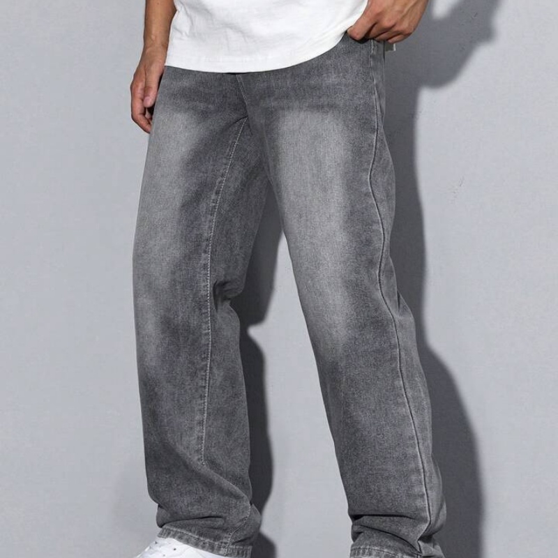 Mens Summer Washed Vintage Jeans