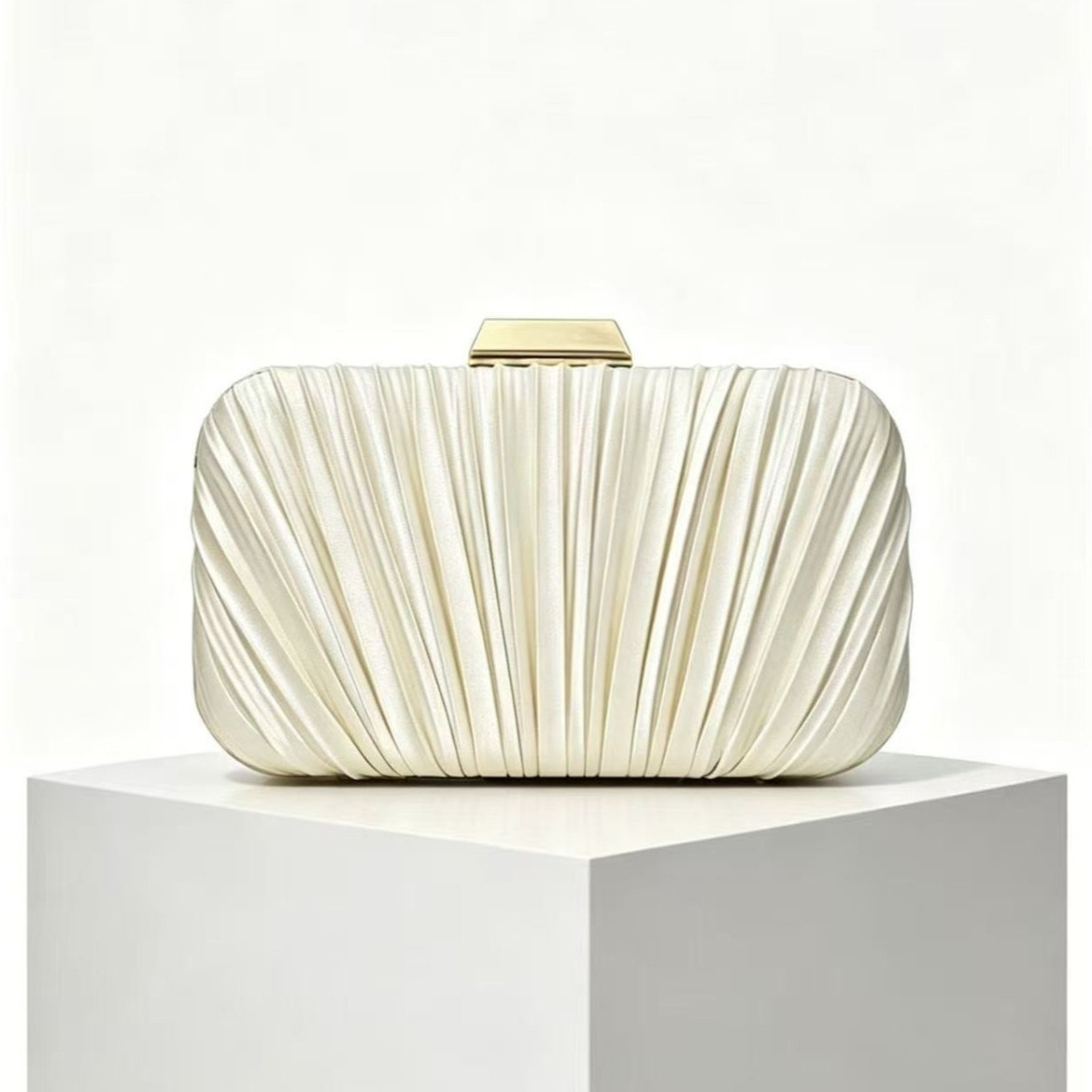 Pleated Evening Clutch, picture 4 of 4