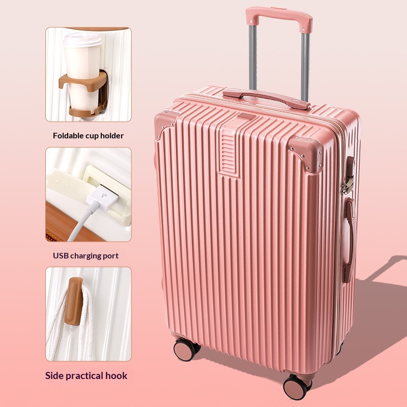 Luggage Trolley Case Women's Large-capacity Travel Suitcase