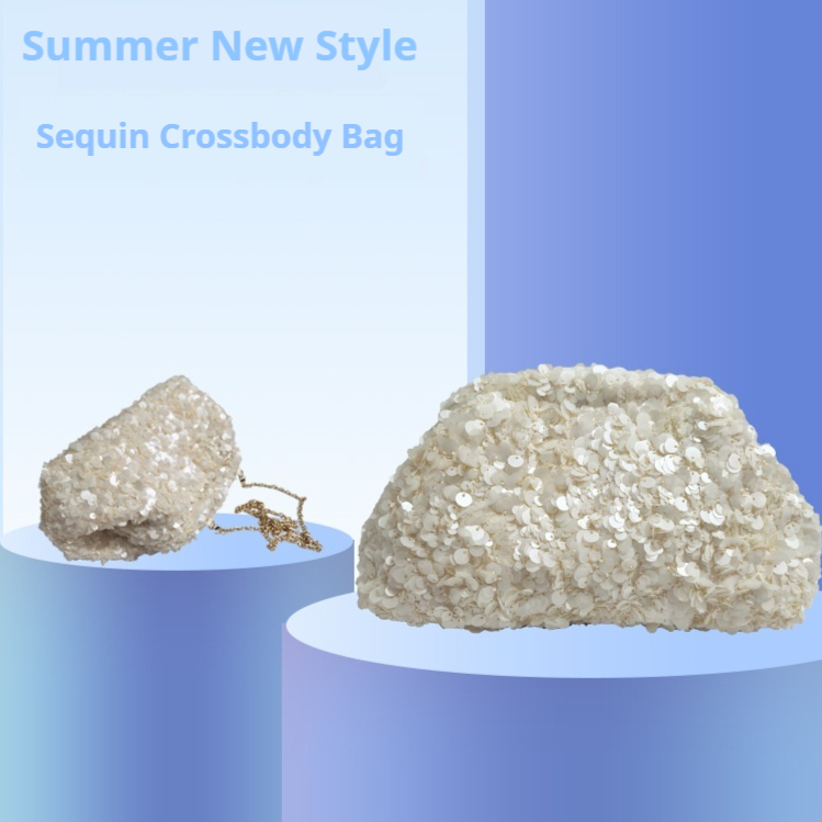 Beaded Crossbody Sequin Evening All-Match Chain Shoulder Bag