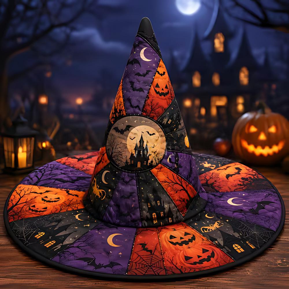 Quilted Craft Halloween Art Hat