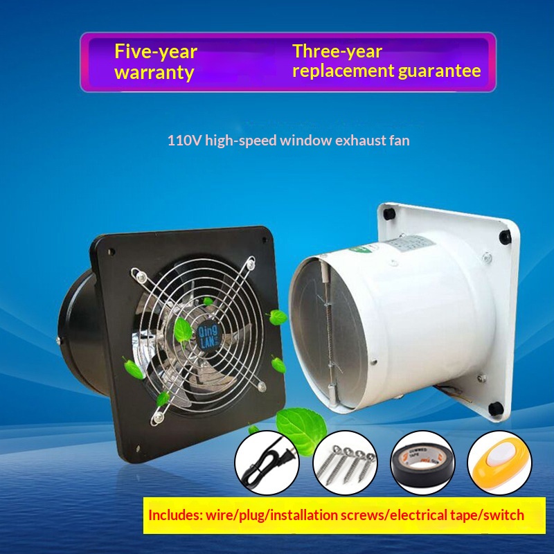 Window-mounted Exhaust Fan