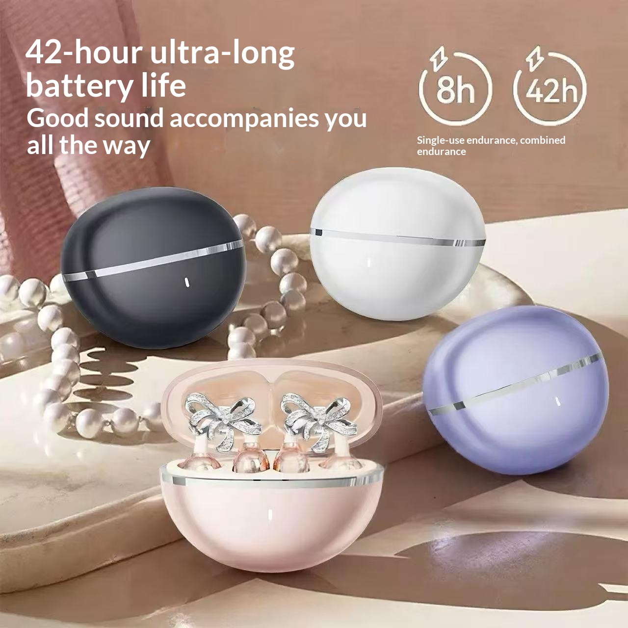 Fashionable 3D Sound Smart Headphones
