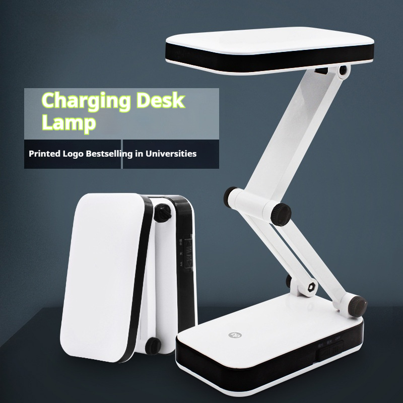 Rechargeable Foldable Eyeprotecting Lamp For Students Study And Reading In Dormitories
