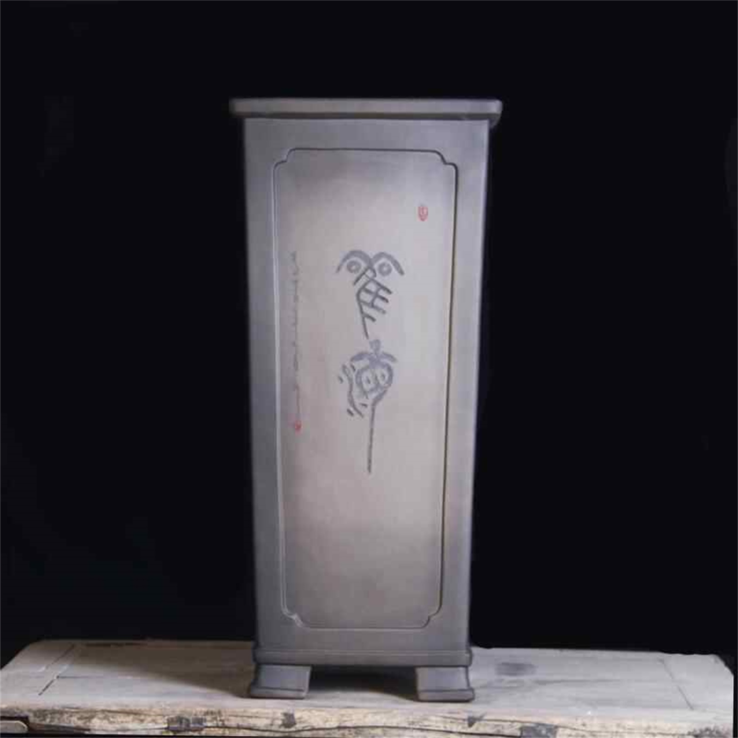 Purple Sand Flowerpot Cliff Root Art Classical Succulent