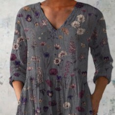 Relaxed-fit Comfortable Short-sleeve With Digital Print