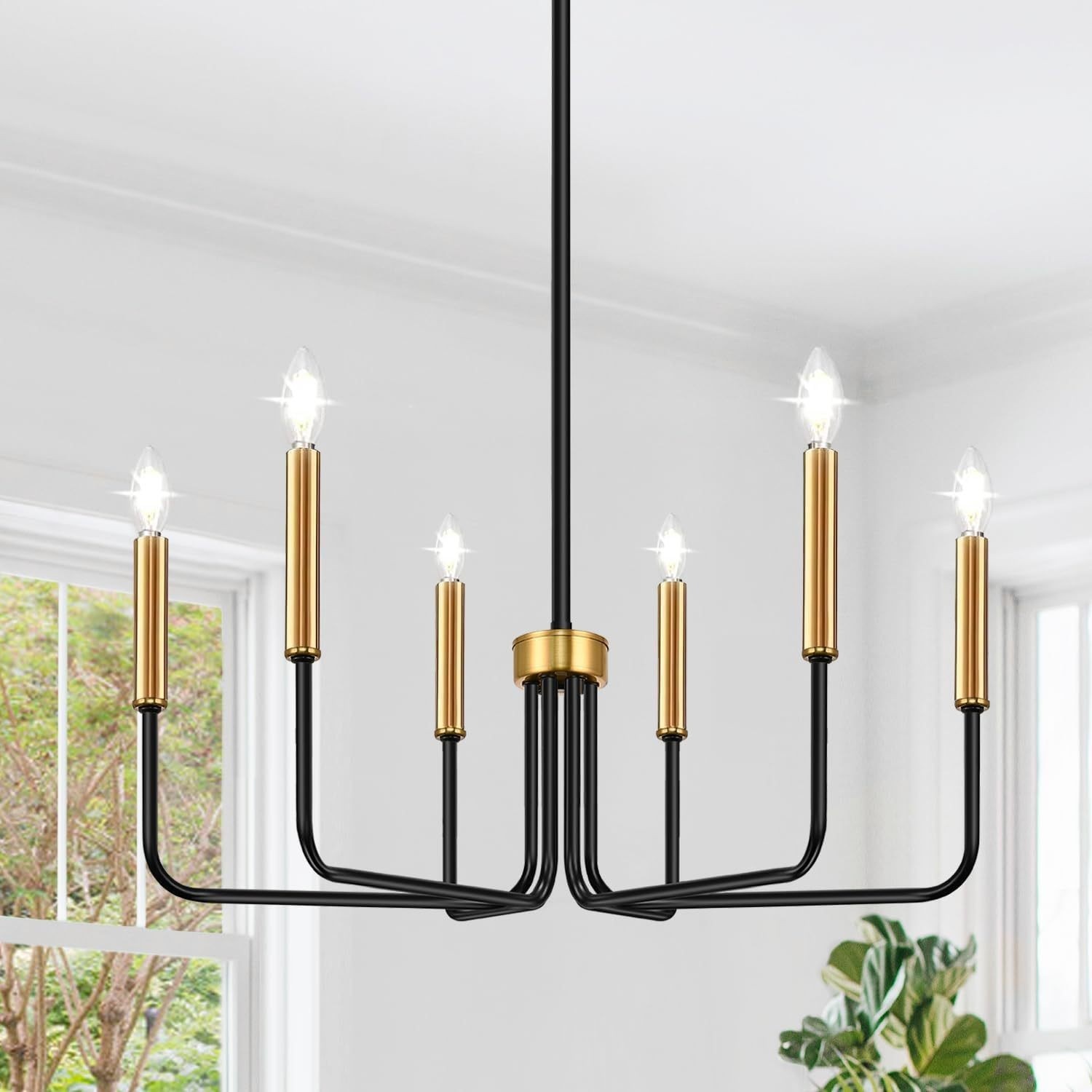 Modern Simple And Light Luxury American Wrought Iron Chandelier