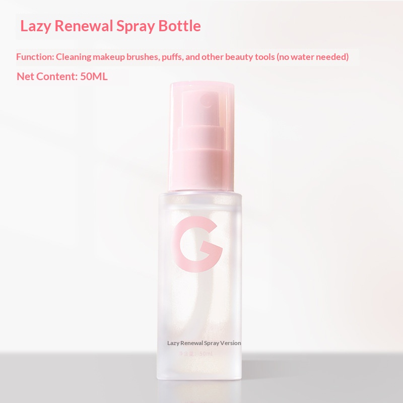 Portable Makeup Brush No-Wash Spray