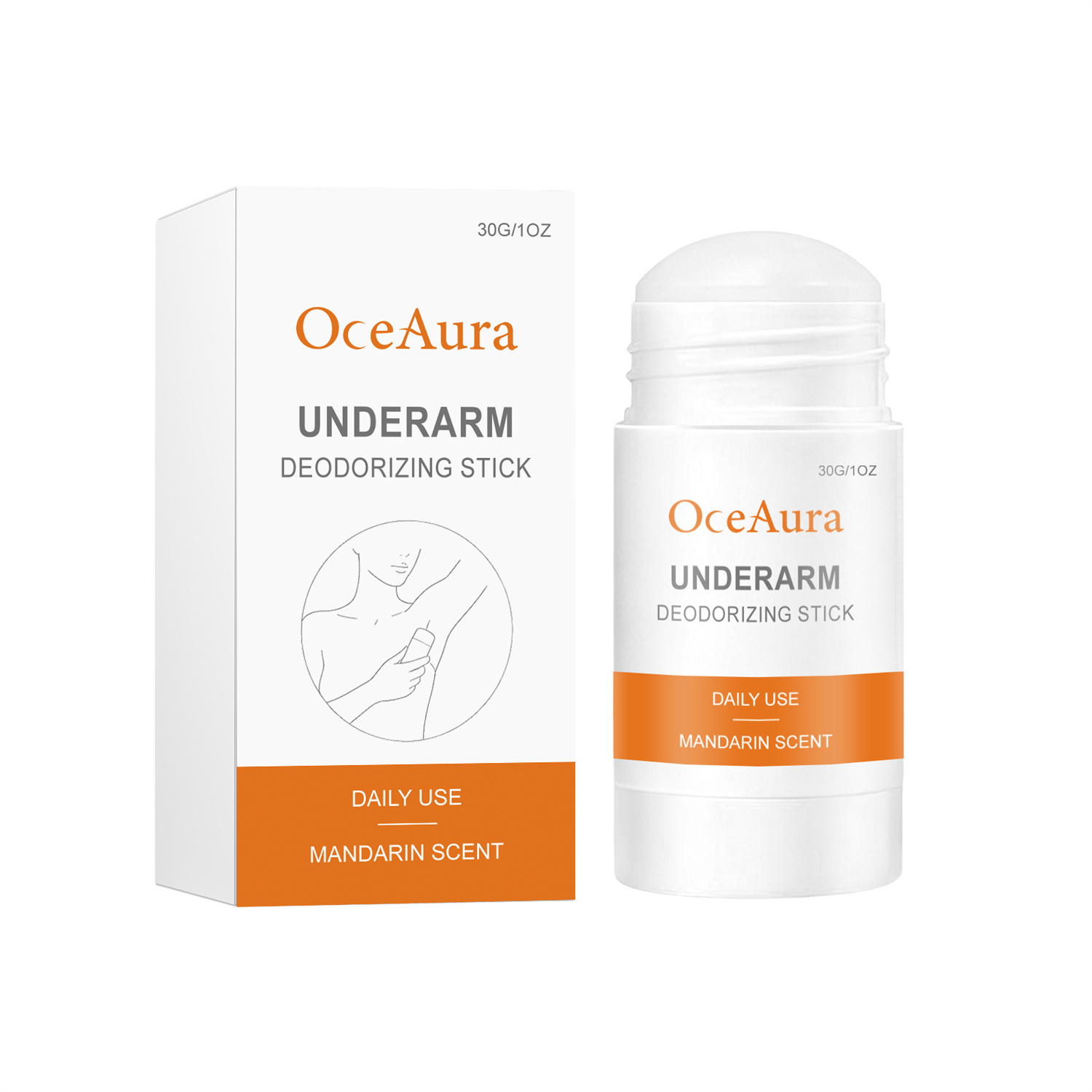 Underarm care stick