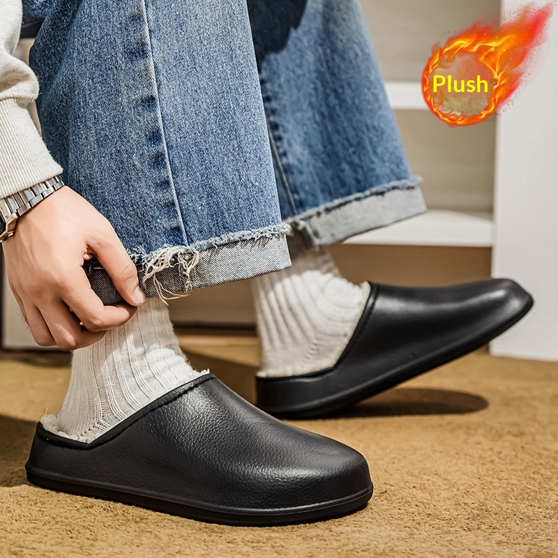 Non-slip Waterproof Fleece-lined Thickened Warm Outdoor Cotton Shoes For Couples 4