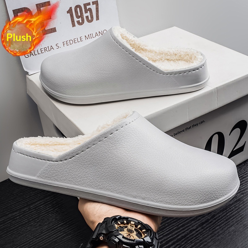 Non-slip Waterproof Fleece-lined Thickened Warm Outdoor Cotton Shoes For Couples 7