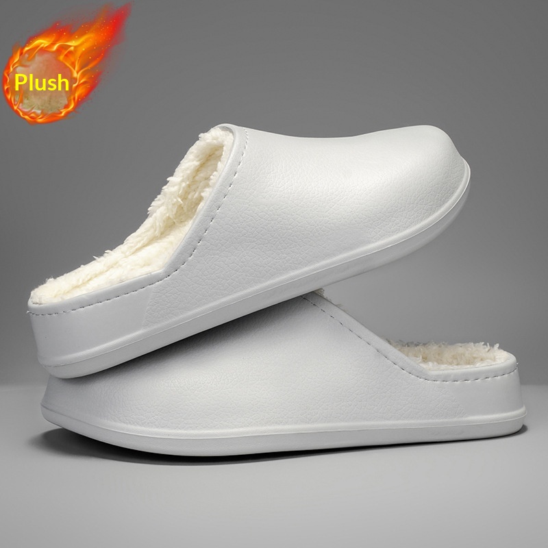 Non-slip Waterproof Fleece-lined Thickened Warm Outdoor Cotton Shoes For Couples 1