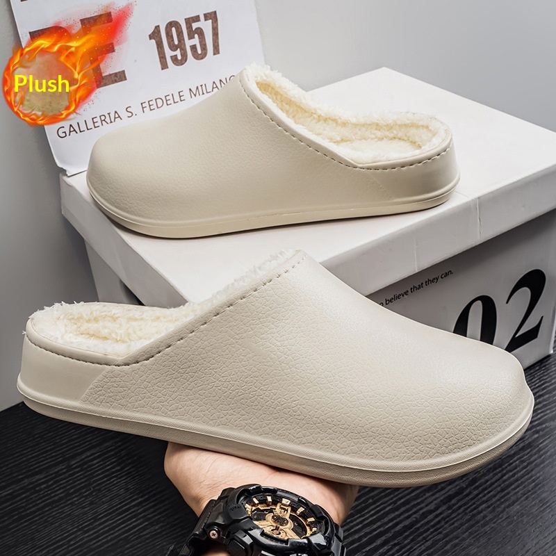 Non-slip Waterproof Fleece-lined Thickened Warm Outdoor Cotton Shoes For Couples 3