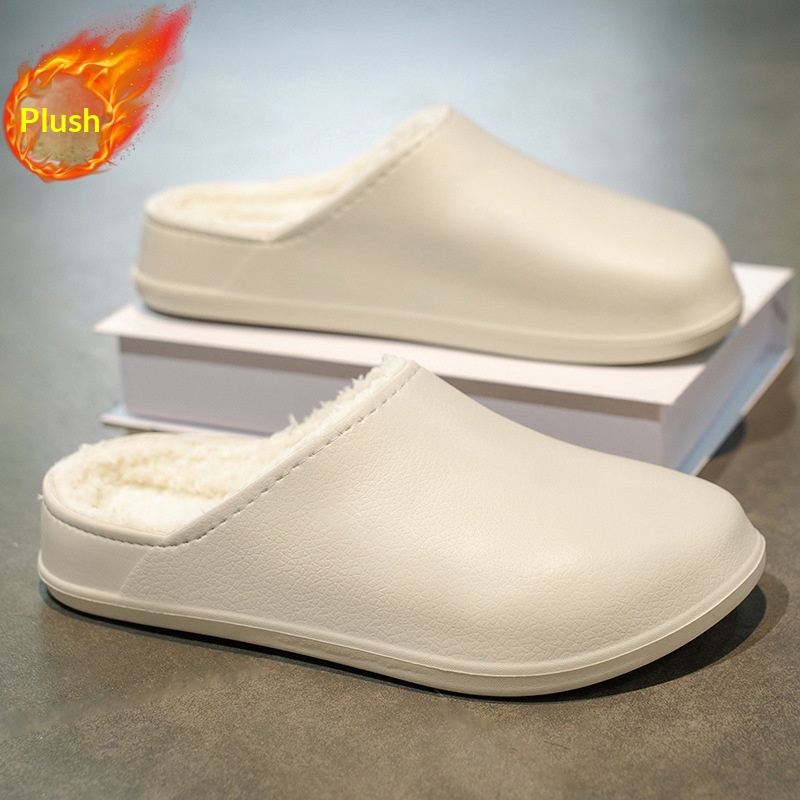 Non-slip Waterproof Fleece-lined Thickened Warm Outdoor Cotton Shoes For Couples 2