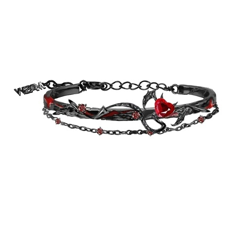 Zircon Heart Bracelet