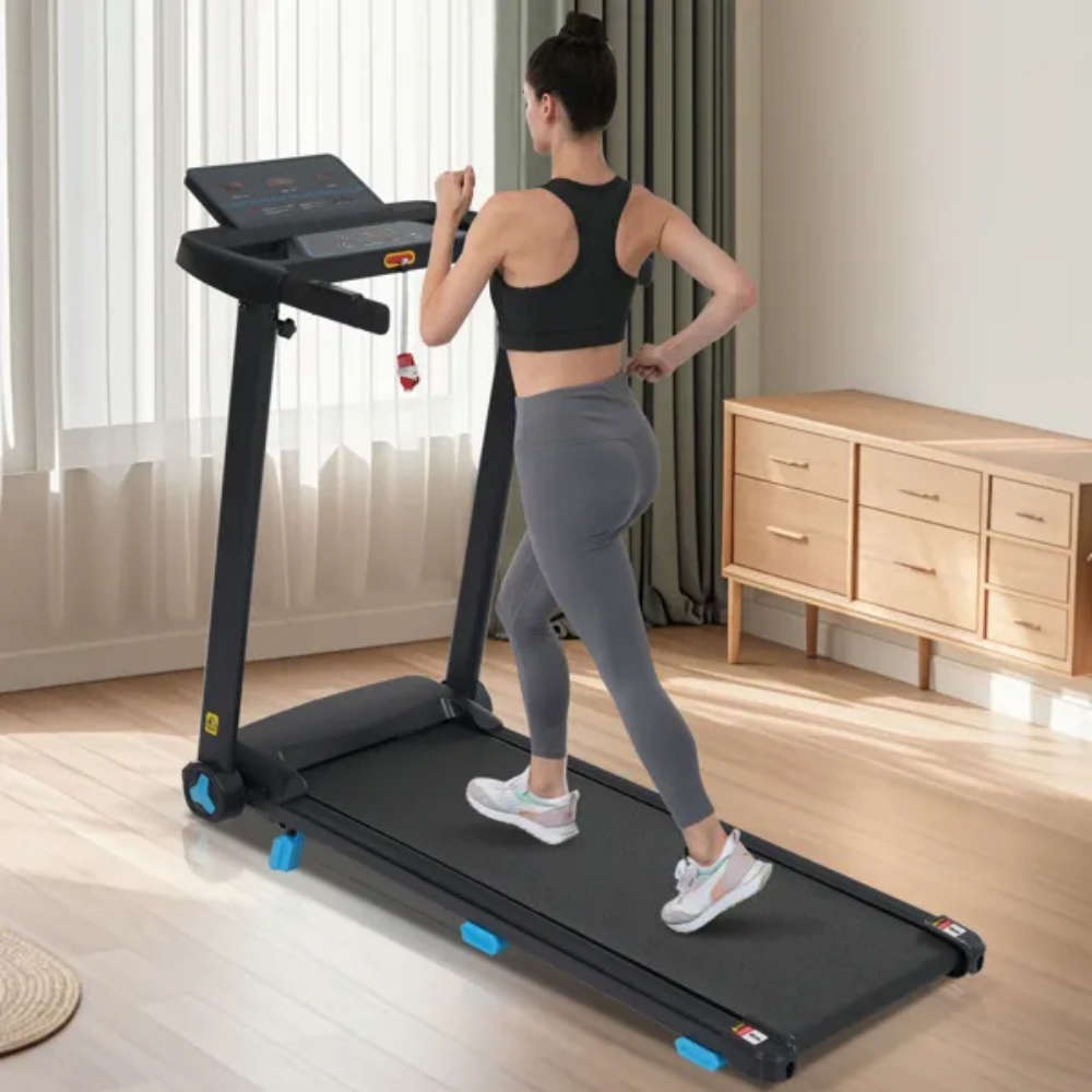 Treadmill With Incline, 3.0HP Quiet Foldable Treadmills For Home, 10.0MPH 300 LBS Weight Capacity Home… image 2
