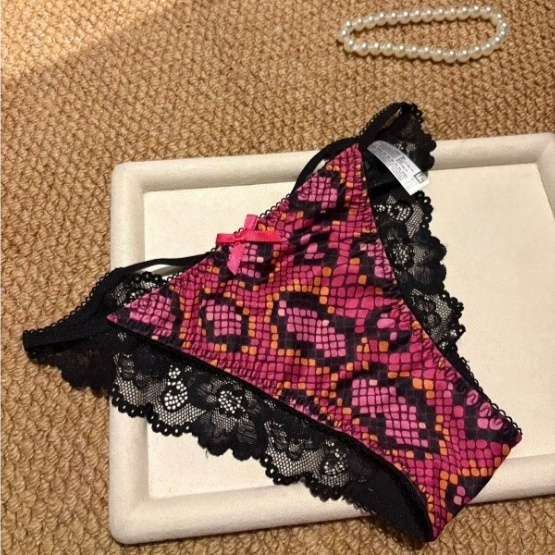 Lace Panties Girls Sweet-and-sexy Cotton-crotch Briefs Autumn Style