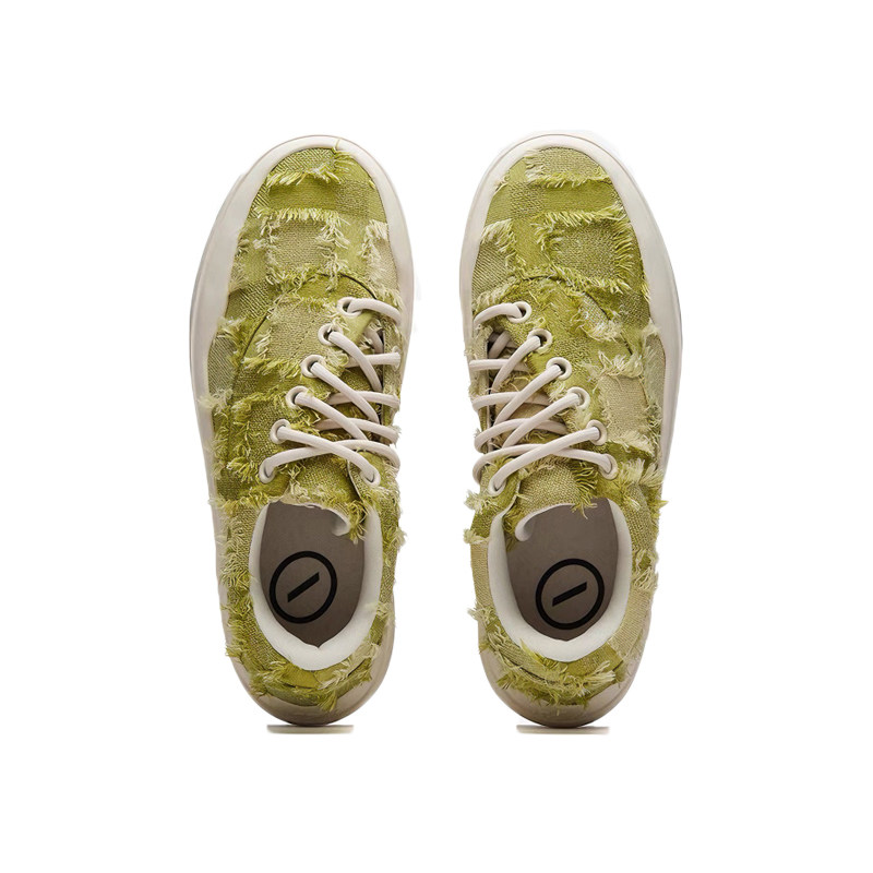 Breathable Mens And Womens Fringed Low-top Canvas Shoes 7
