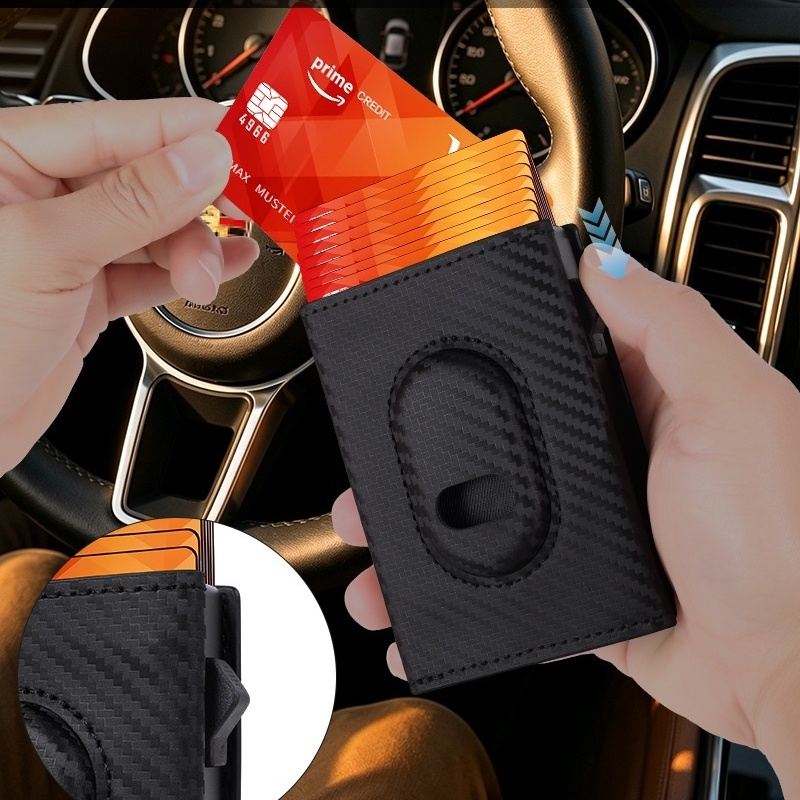 Mens Wallet Tracker With RFID Blocking