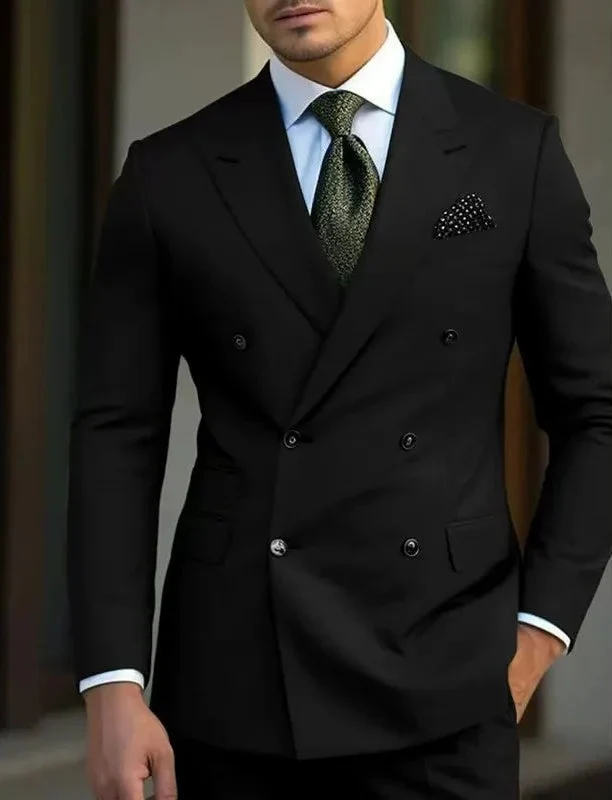 Remnant Men’s Business Two-Piece Suit — Black