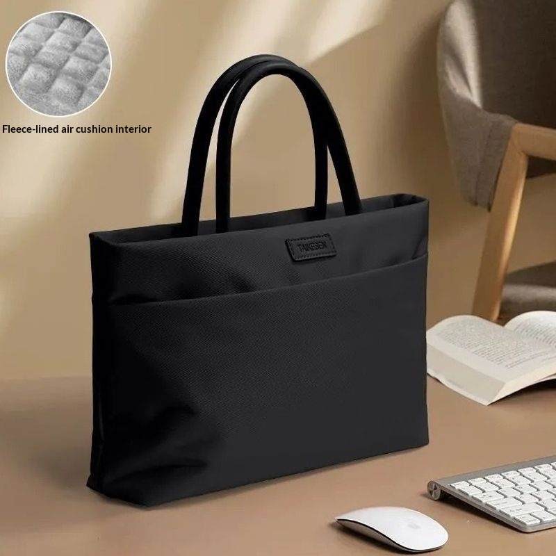 Solid Color Simple Lightweight Women's Laptop Bag 6