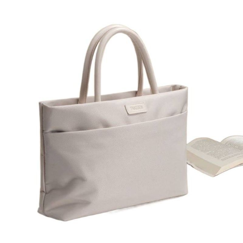 Solid Color Simple Lightweight Women's Laptop Bag 1