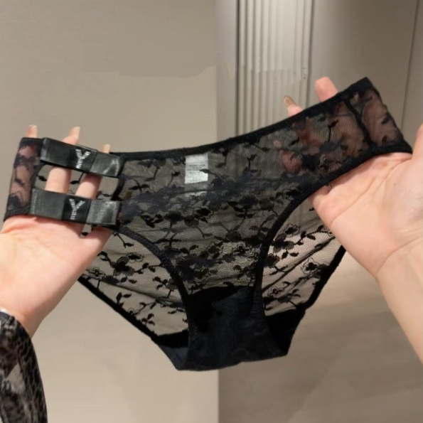Sexy Breathable Pure-youth-style Panties Womens Thong-style Briefs