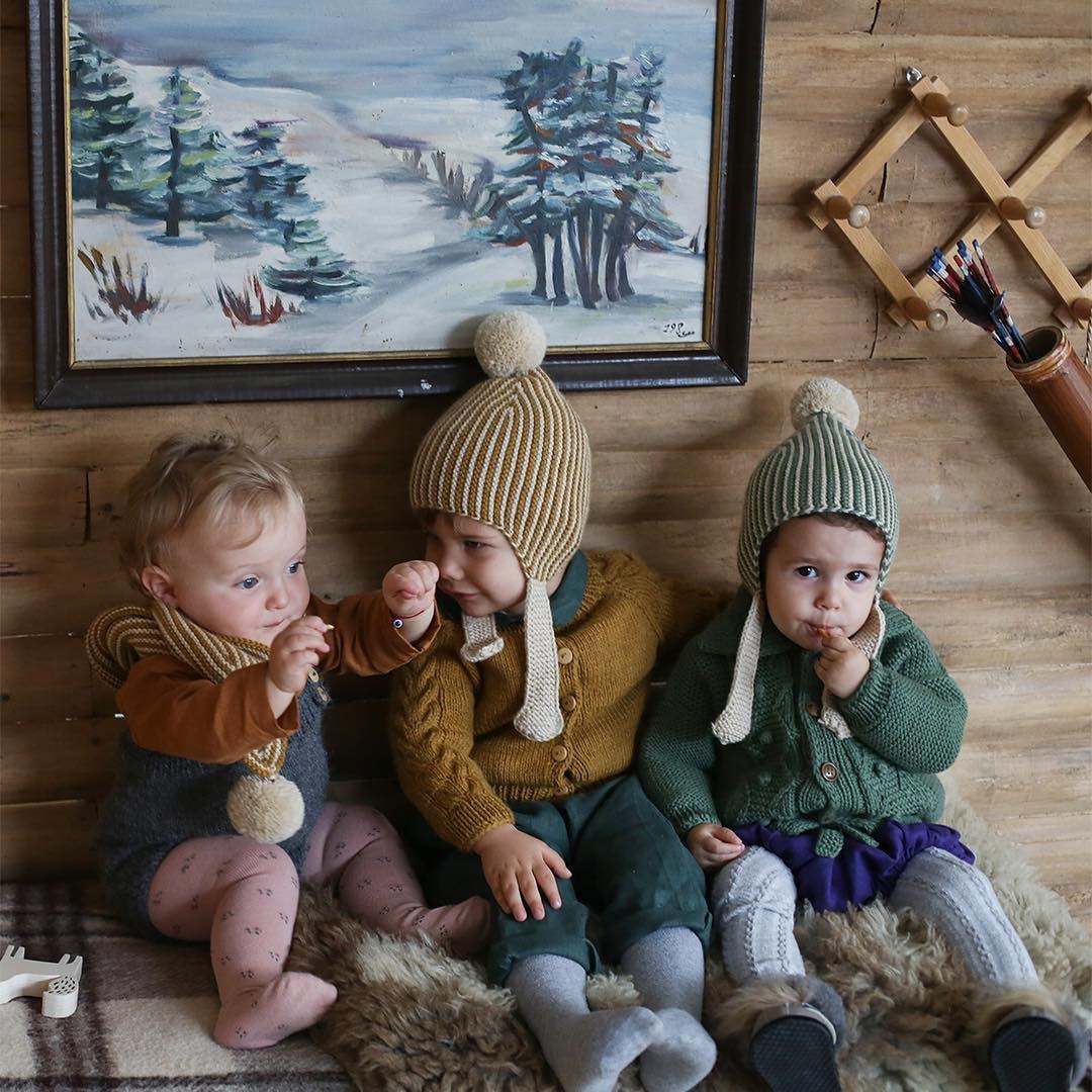 Children's Hat and Scarf Set