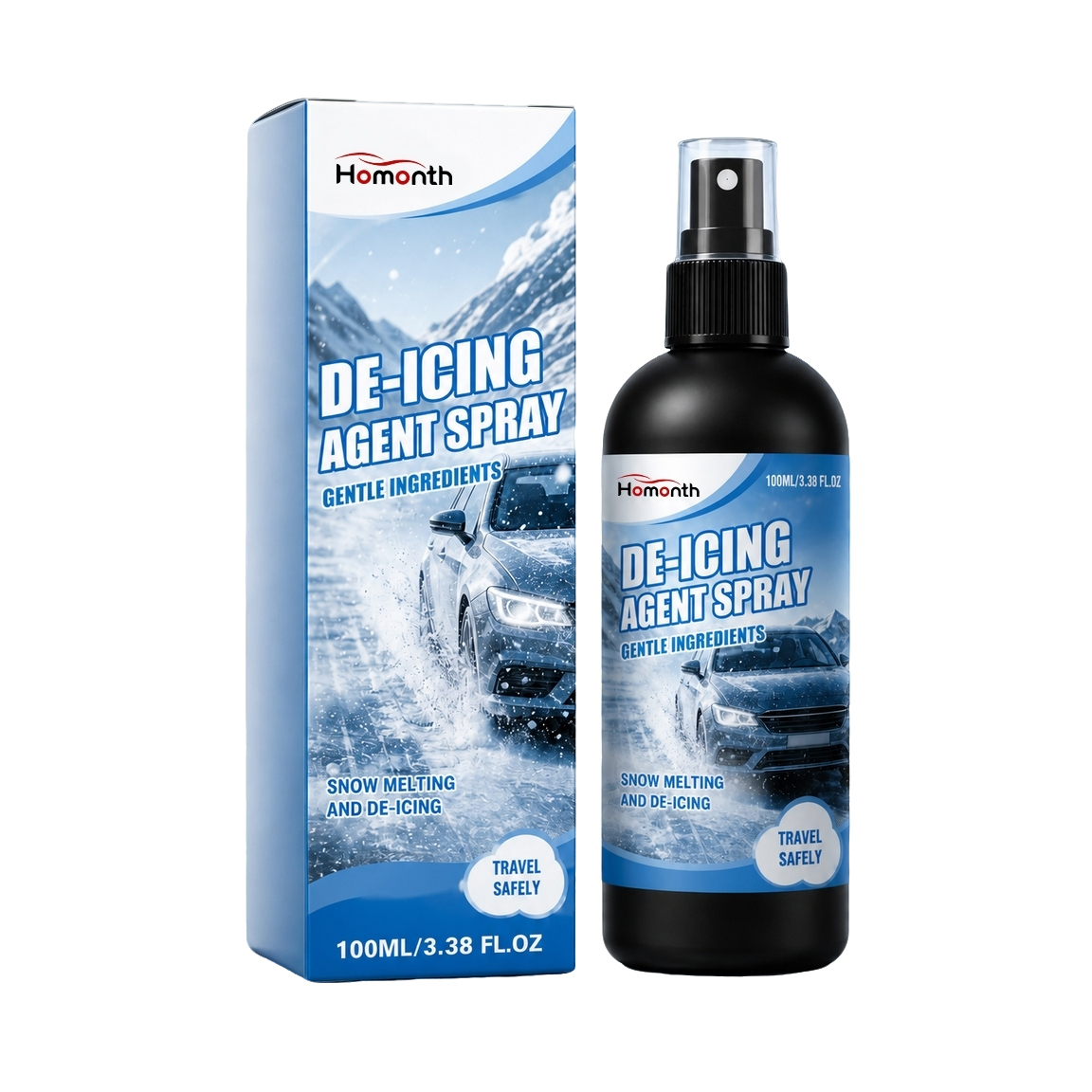 Snow Melting And Deicing Spray