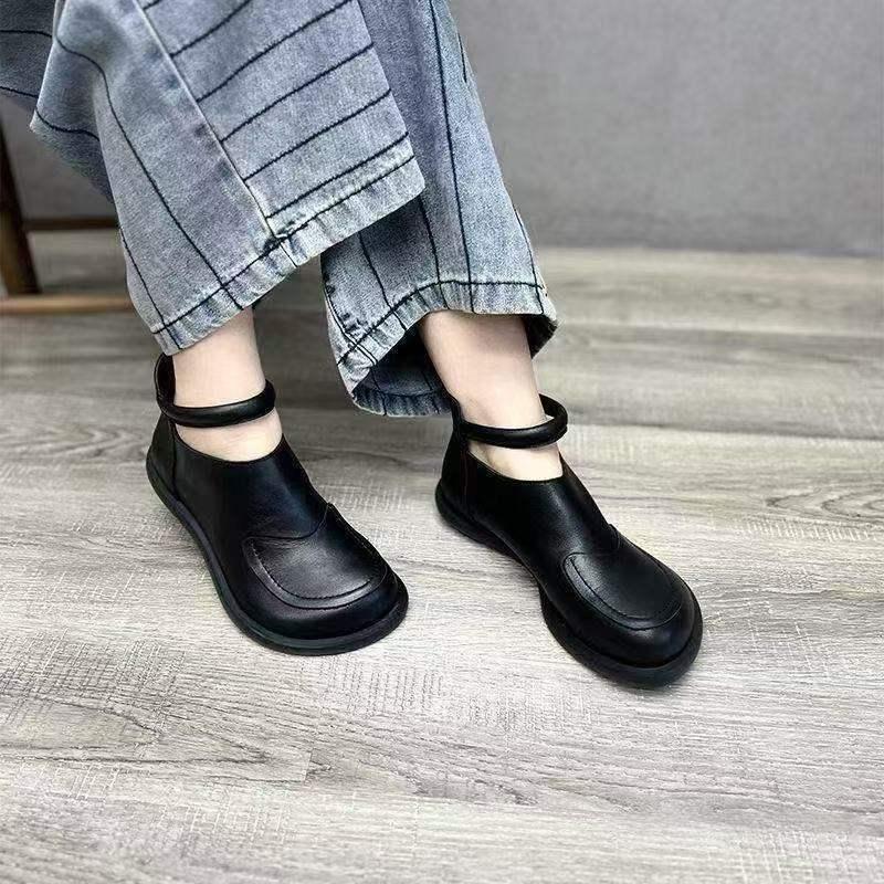 Womens Retro Handmade High-Top Shoes 1