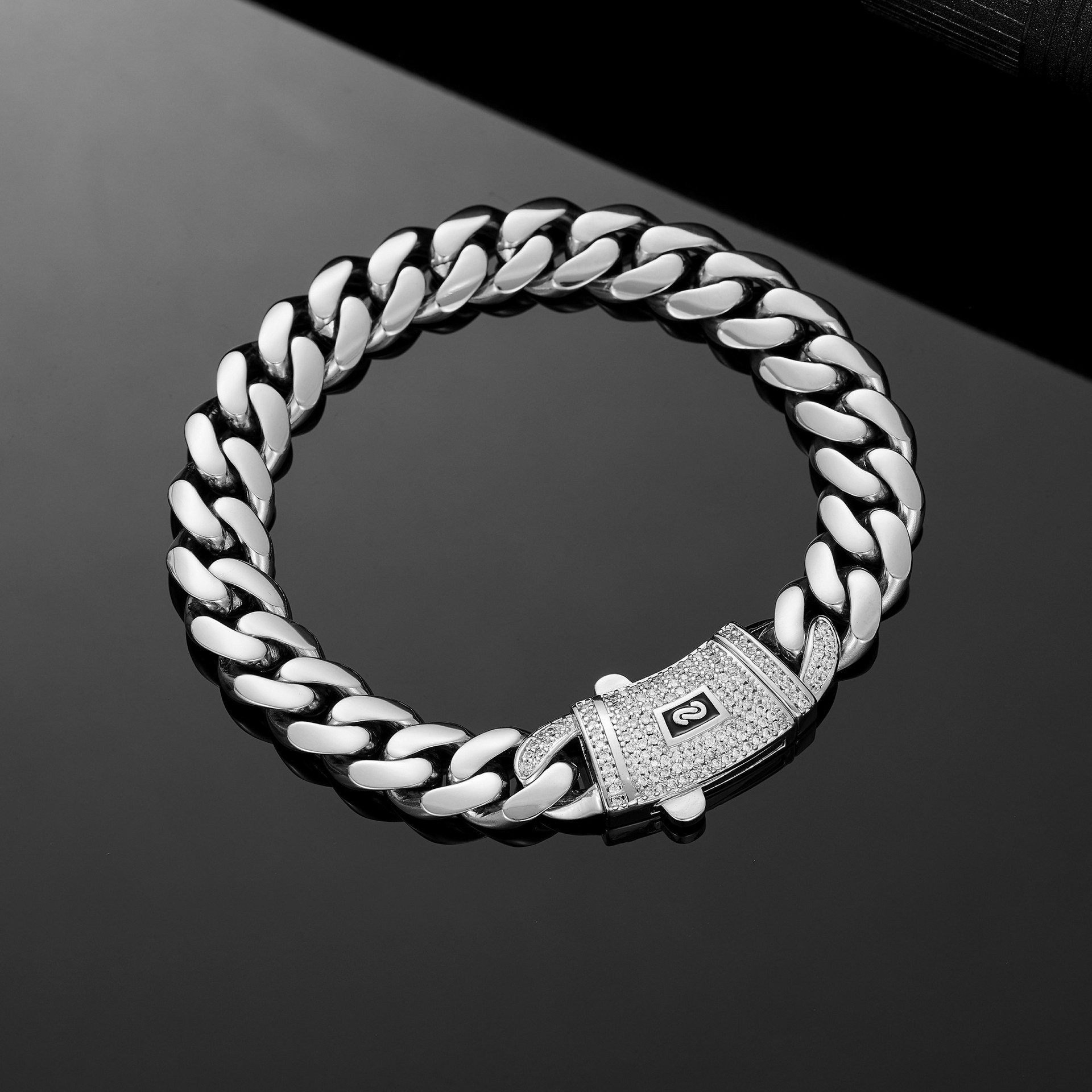 Stainless Steel Mens Jewelry Polished Titanium Steel Necklace