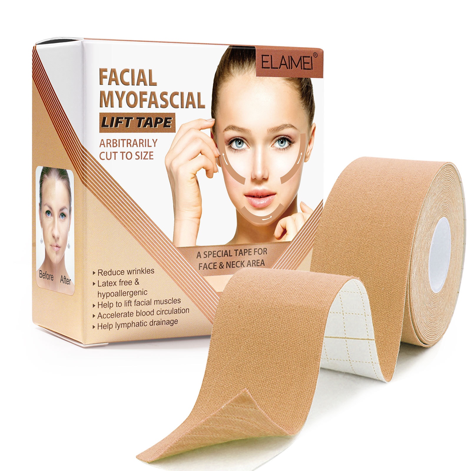 Household Facial Myofascial Lift Tape