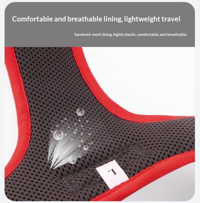 H-shaped Breathable Dog Harness detail photo 13