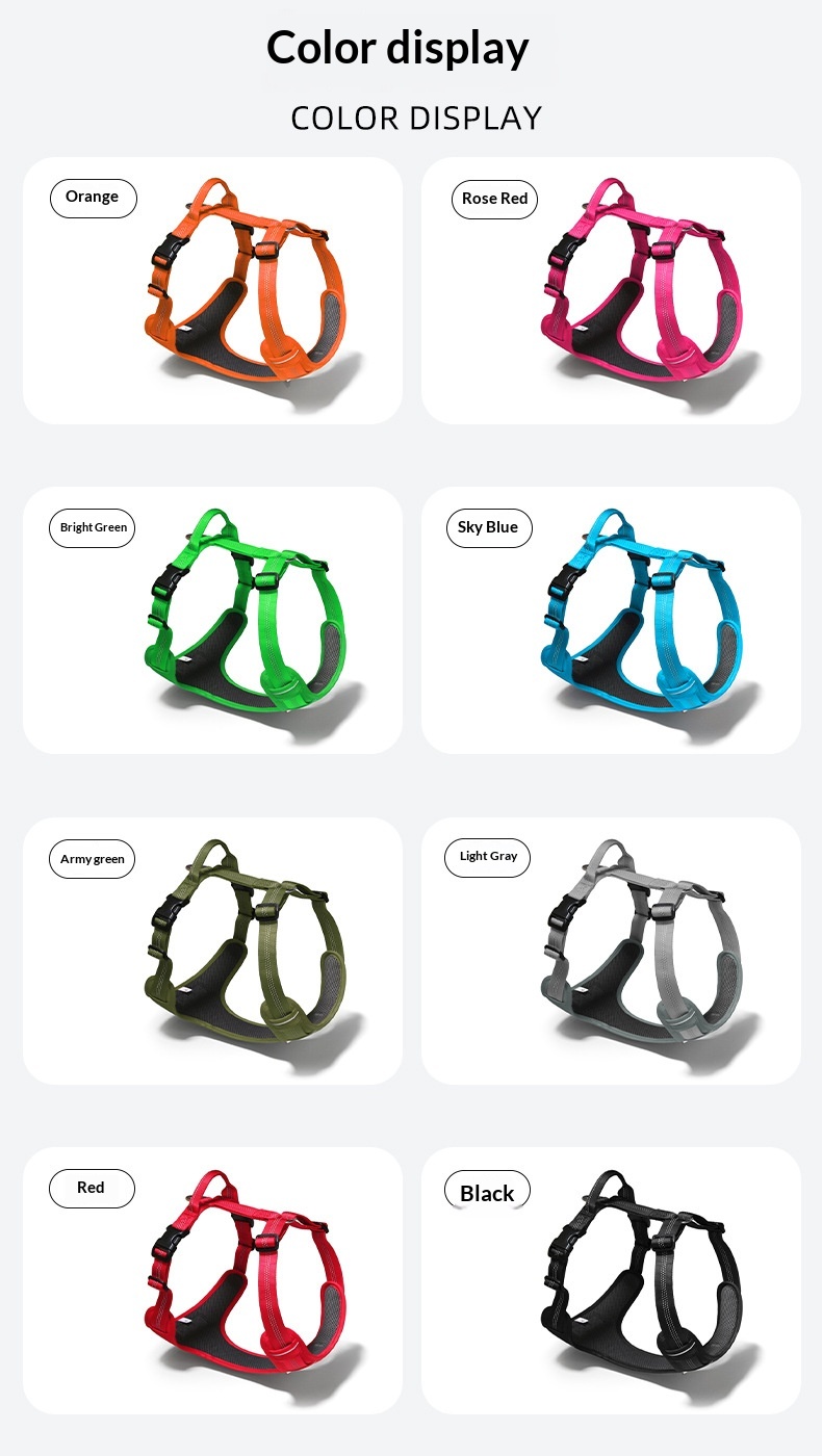 H-shaped Breathable Dog Harness detail photo 5