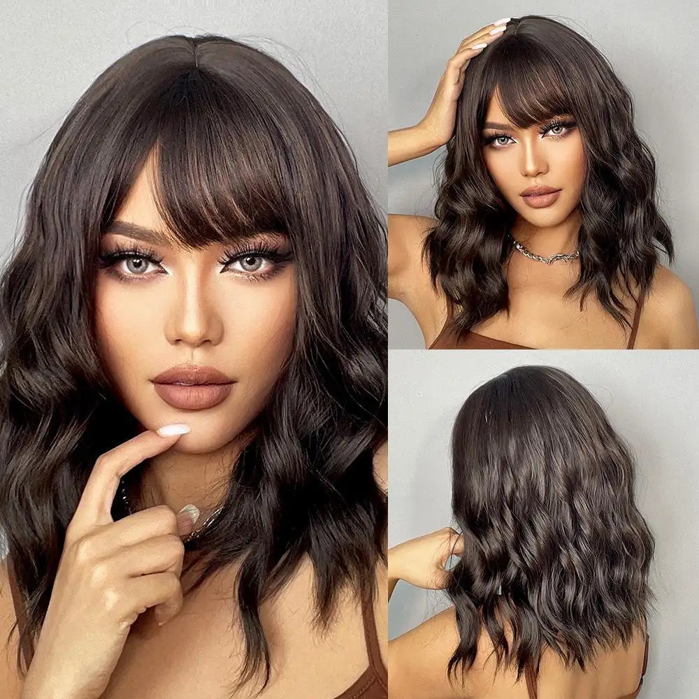 Wig with High Crown