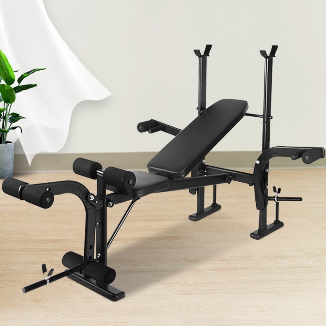 Home Bench Press Barbell Weightlifting Bed Squat Rack Fitness Equipment Weightlifting Platform