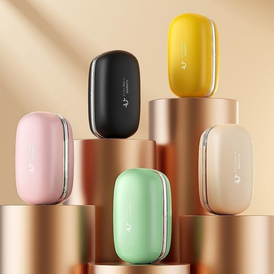 USB-Charged Mini Split-Type Magnetic Hand Warmer