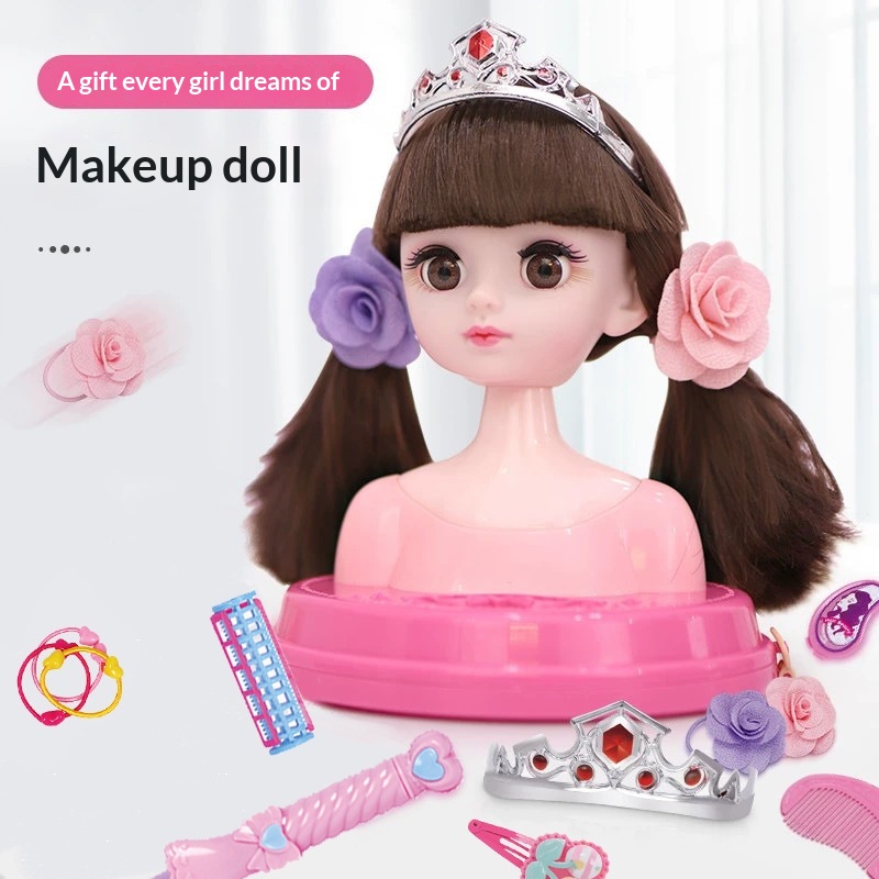 Doll Play Makeup Doll With Combable Hair