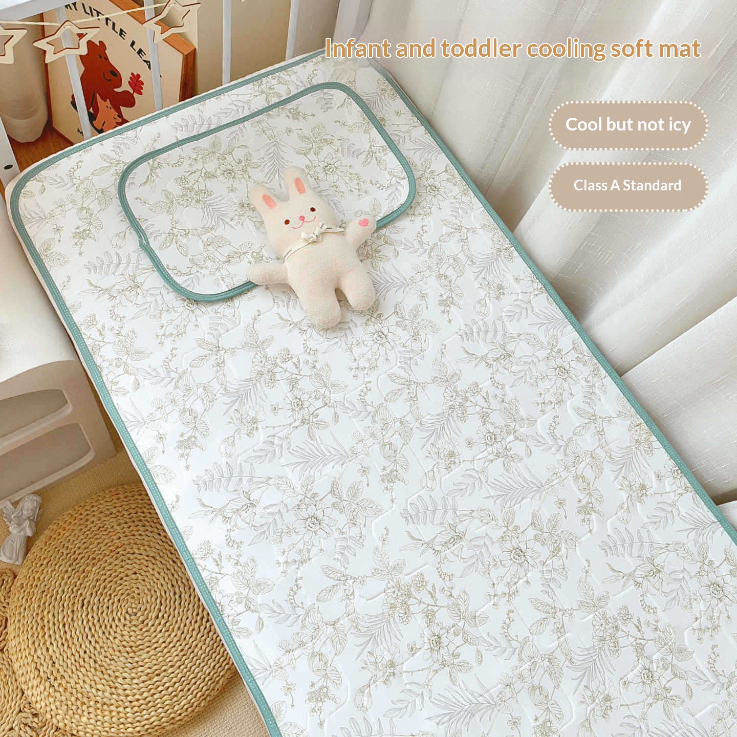 Babys Breathable Summer Mat