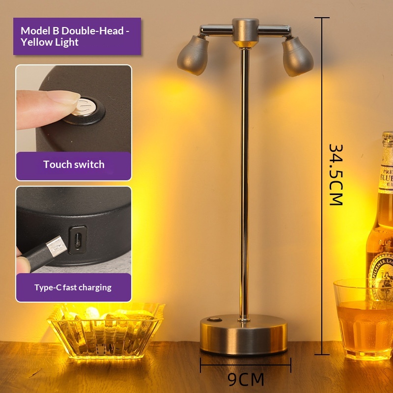Card-Slot Bar Table Lamp, picture 8 of 12