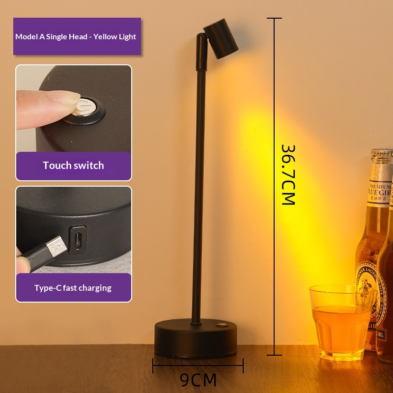 Card-Slot Bar Table Lamp, picture 11 of 12