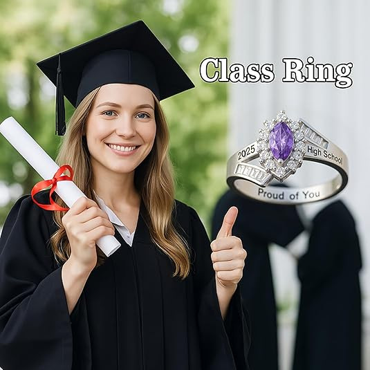 December Birthstone Class Ring
