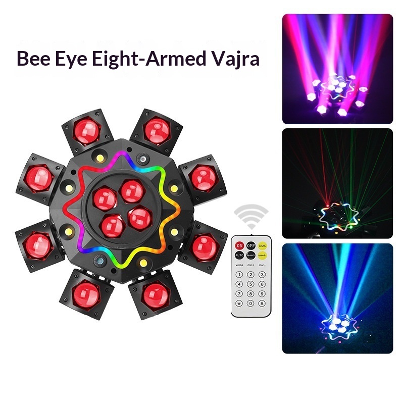 Light-up Indoor Party Atmosphere Rotating Colored Lights For Home Use