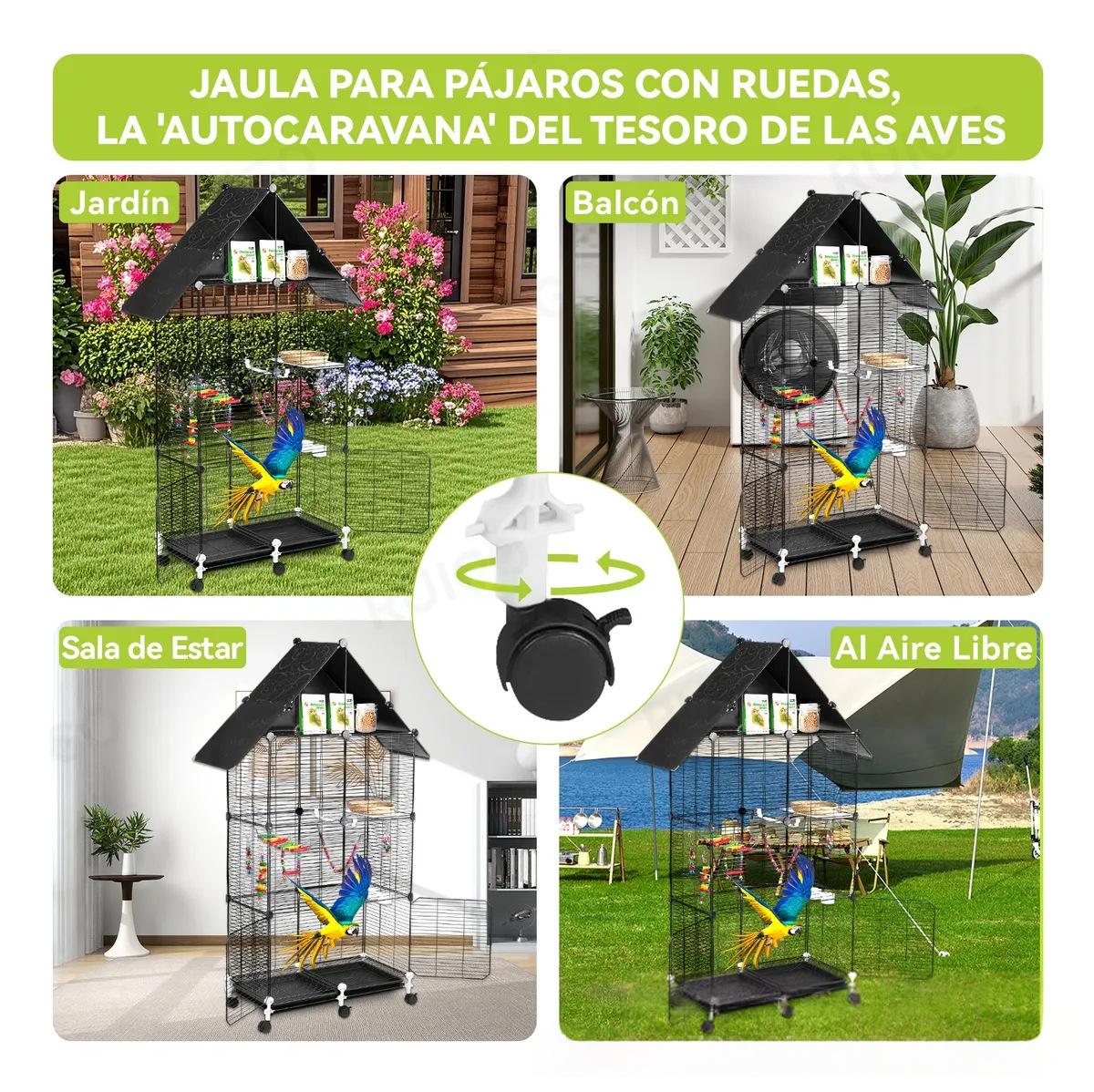 Breeding Cage Mynah Bird Display Cage Freely Combinable Birdcage detail photo 5