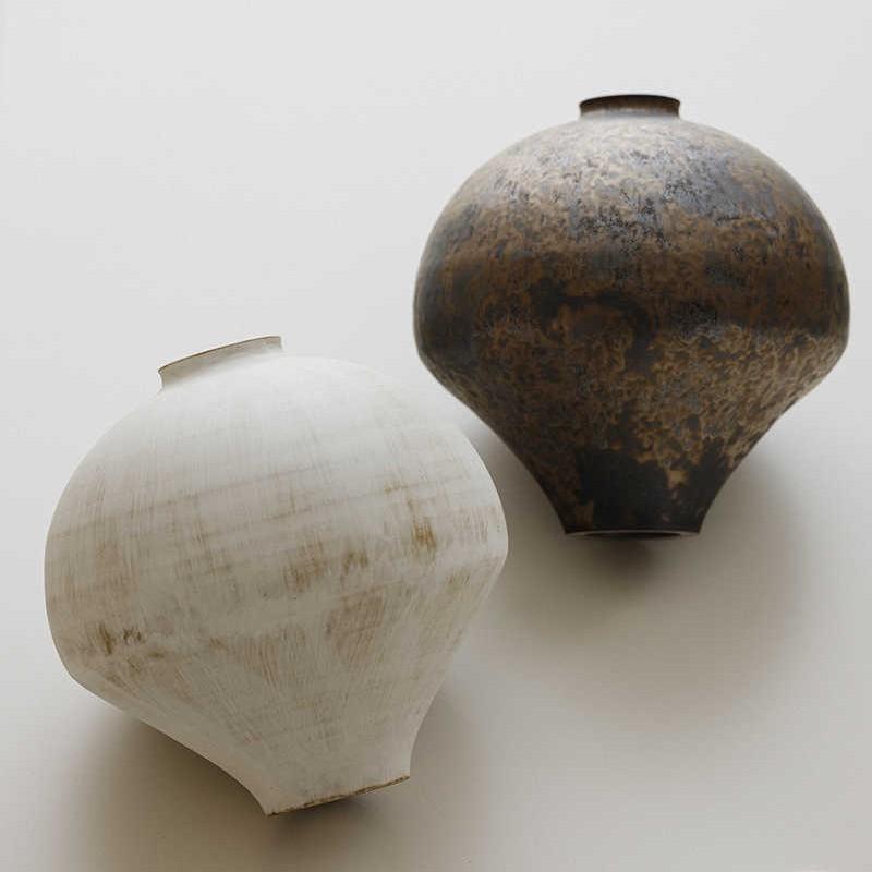 Ceramic Tea Space Flower Vase Ornaments